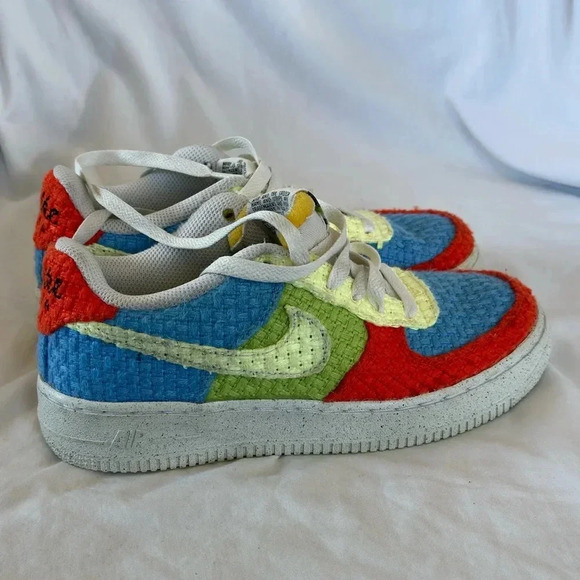 Nike Air Force 1 LV8 NN GS 'Hemp - Multi' DV2192-400 Youth Size 4 - Picture 4 of 9